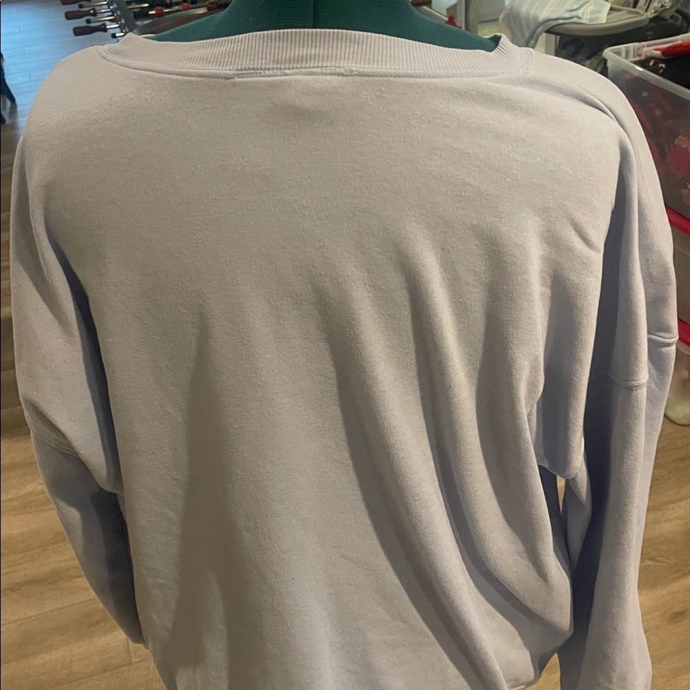 Arula Strawberry Fields Light Blue Graphic Sweatshirt 2X - Picture 5 of 5
